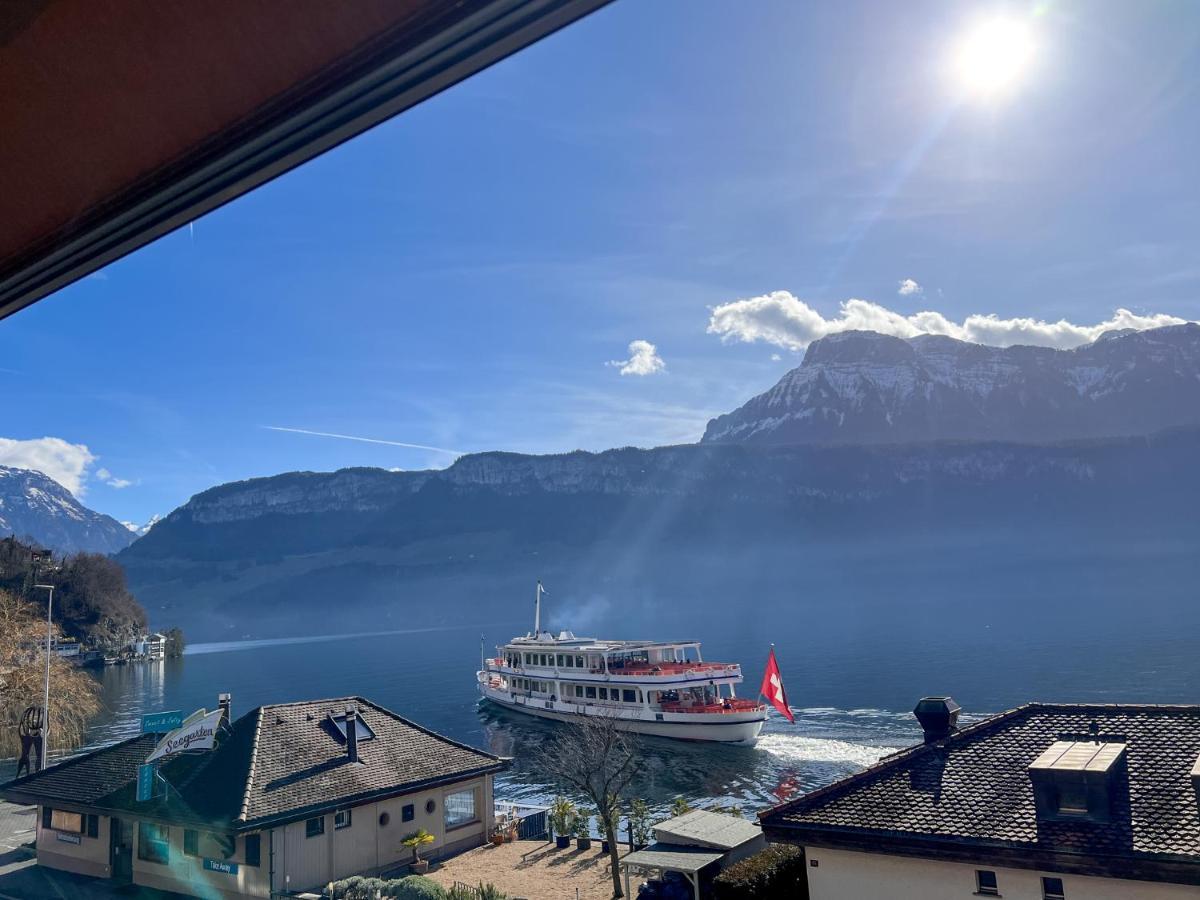 Seehotel Riviera At Lake Lucerne Герзау Екстер'єр фото