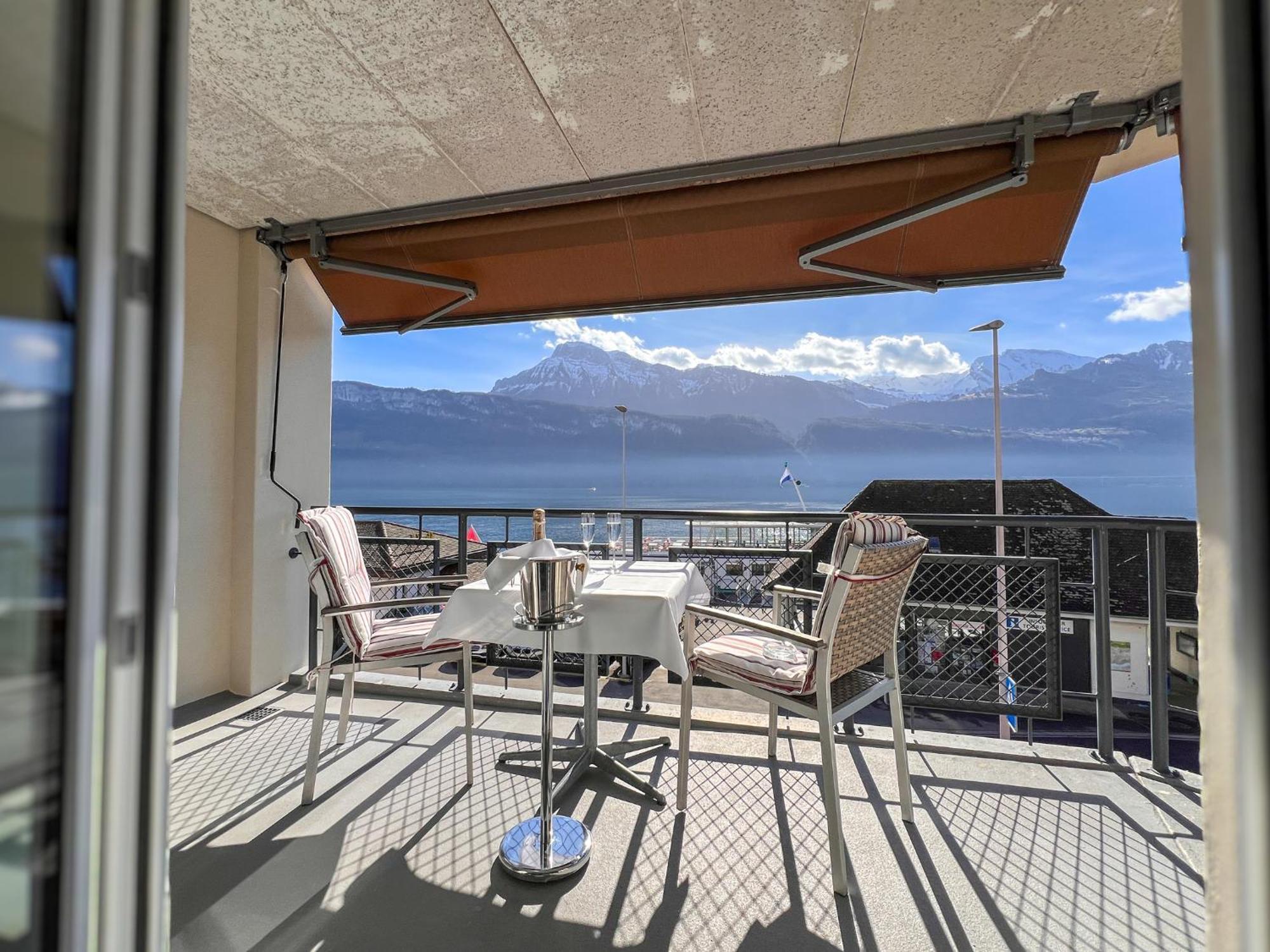 Seehotel Riviera At Lake Lucerne Герзау Екстер'єр фото